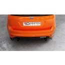 Heck Ansatz Flaps Diffusor V.2 passend für FORD FOCUS II ST Facelift Carbon Look