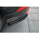 Heck Ansatz Flaps Diffusor passend für Ford Focus ST-Line Mk3 FL Carbon Look