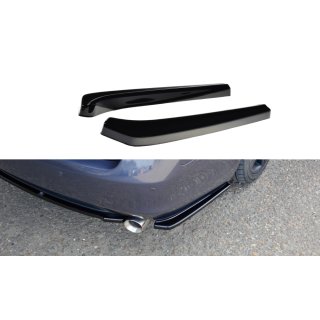 Heck Ansatz Flaps Diffusor passend für LEXUS GS MK.3 schwarz matt