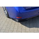 Heck Ansatz Flaps Diffusor passend für Lexus GS Mk4 Facelift H Carbon Look