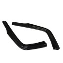 Heck Ansatz Flaps Diffusor passend für Lexus GS Mk4 Facelift H Carbon Look