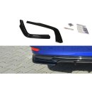 Heck Ansatz Flaps Diffusor passend für Lexus GS Mk4 Facelift H schwarz Hochglanz