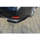 Heck Ansatz Flaps Diffusor passend für Lexus GS Mk4 Facelift T schwarz matt