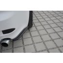 Heck Ansatz Flaps Diffusor passend für Lexus IS Mk2 schwarz Hochglanz