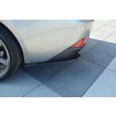 Heck Ansatz Flaps Diffusor passend für Lexus IS Mk3 T Carbon Look