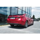 Heck Ansatz Flaps Diffusor passend für Mazda 6 GJ (Mk3) Facelift Carbon Look