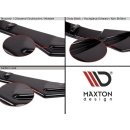 Heck Ansatz Flaps Diffusor passend für Mazda 6 GJ (Mk3) Facelift Carbon Look