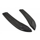 Heck Ansatz Flaps Diffusor passend für Mercedes C W204 63 AMG/AMG-Line Carbon Look