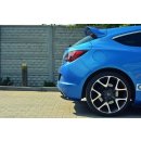 Heck Ansatz Flaps Diffusor passend für OPEL ASTRA J OPC / VXR schwarz Hochglanz