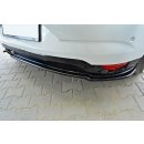 Heck Ansatz Flaps Diffusor passend für Renault Megane Mk4 Hatchback Carbon Look