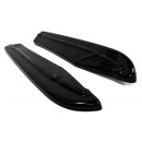 Heck Ansatz Flaps Diffusor passend für Skoda Octavia RS Mk3 / Mk3 FL Hatchback / Kombi schwarz Hochglanz