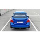 Heck Ansatz Flaps Diffusor passend für SUBARU WRX STI schwarz Hochglanz