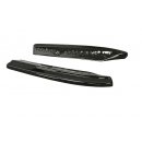 Heck Ansatz Flaps Diffusor passend für VOLVO V50F R-DESIGN schwarz matt