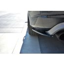 Heck Ansatz Flaps Diffusor passend für Volvo V60 Polestar Facelift Carbon Look