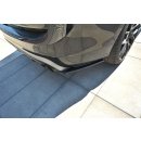 Heck Ansatz Flaps Diffusor passend für Volvo V60 Polestar Facelift schwarz Hochglanz