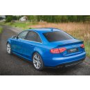 Spoiler CAP passend für Audi A4 / A4 S-Line B8 / B8 FL Sedan Carbon Look