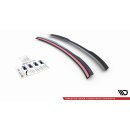 Spoiler CAP passend für Audi A4 / A4 S-Line B8 / B8 FL Sedan Carbon Look