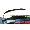 Spoiler CAP passend für Audi S5 / A5 / A5 S-Line 8T / 8T FL Coupe schwarz Hochglanz