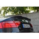 Spoiler CAP passend für Audi S5 / A5 / A5 S-Line 8T / 8T FL Coupe schwarz Hochglanz