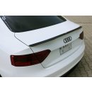 Spoiler CAP passend für Audi S5 / A5 / A5 S-Line 8T / 8T FL Coupe schwarz Hochglanz