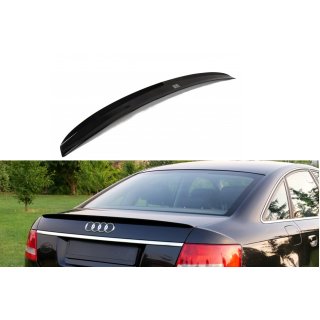 Spoiler CAP passend für Audi A6 S-line C6 Sedan Carbon Look