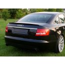 Spoiler CAP passend für Audi A6 S-line C6 Sedan schwarz Hochglanz