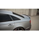 Spoiler CAP passend für AUDI A6 C7 S-LINE SEDAN Carbon Look