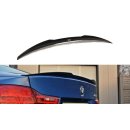 Spoiler CAP passend für BMW 4er F32 schwarz Hochglanz