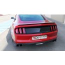 Spoiler CAP passend für Ford Mustang / Mustang GT Mk6 schwarz Hochglanz