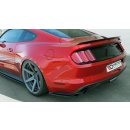 Spoiler CAP passend für Ford Mustang / Mustang GT Mk6 schwarz Hochglanz