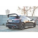 Spoiler CAP passend für HONDA CIVIC VIII TYPE R - MUGEN spoiler schwarz Hochglanz