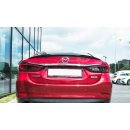 Spoiler CAP passend für Mazda 6 GJ (Mk3) Facelift Carbon Look