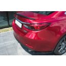 Spoiler CAP passend für Mazda 6 GJ (Mk3) Facelift schwarz Hochglanz