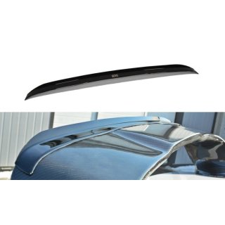 Spoiler CAP passend für Mitsubishi Lancer Evo X schwarz Hochglanz