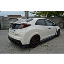 Spoiler CAP passend für n.1 HONDA CIVIC IX TYPE R Carbon Look