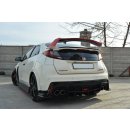 Spoiler CAP passend für n.2 HONDA CIVIC IX TYPE R schwarz Hochglanz