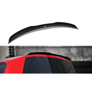 Spoiler CAP passend für RENAULT MEGANE II schwarz Hochglanz