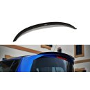 Spoiler CAP passend für RENAULT MEGANE II RS schwarz Hochglanz