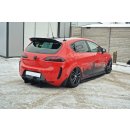 Spoiler CAP passend für SEAT LEON MK2 MS DESIGN Carbon Look