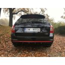 Spoiler CAP passend für Skoda Octavia RS Mk3 / Mk3 FL Combi schwarz Hochglanz