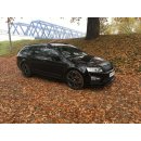 Spoiler CAP passend für SKODA OCTAVIA 3/3FL RS Kombi schwarz matt