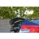 Spoiler CAP passend für Skoda Octavia RS Mk3 / Mk3 FL Hatchback schwarz Hochglanz