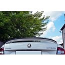 Spoiler CAP passend für Skoda Octavia RS Mk3 / Mk3 FL Hatchback schwarz Hochglanz