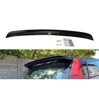 Spoiler CAP passend für VOLVO V50F R-DESIGN schwarz Hochglanz