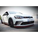 Front Ansatz passend für VW GOLF Mk7 GTI CLUBSPORT Carbon Look