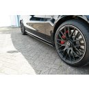 Seitenschweller Ansatz passend für Mercedes C-Klasse S205 63 AMG Kombi Carbon Look