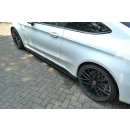 Seitenschweller Ansatz passend für Mercedes C-Klasse C205 63 AMG Coupe Carbon Look