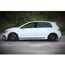 Seitenschweller Ansatz passend für VW GOLF Mk7 GTI CLUBSPORT Carbon Look