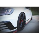 Seitenschweller Ansatz passend für VW GOLF Mk7 GTI CLUBSPORT Carbon Look