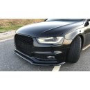 Front Ansatz V.1 passend für Audi S4 B8 FL schwarz Hochglanz